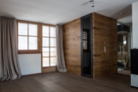 Spa Sauna Wellness Interior Design modern Innenarchitektur Penthousewohnung