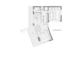 Grundriss Interior Design modern Innenarchitektur Einfamilienhaus