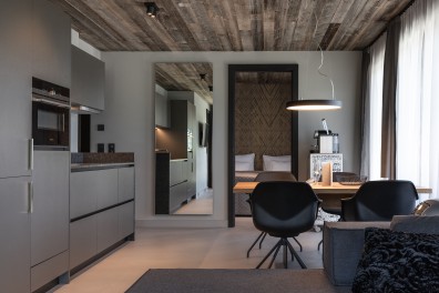 Modern alpin Interior Design Innenarchitektur Tirol Apartments Going Triple A